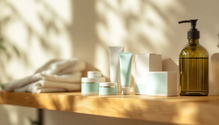 Mensola del bagno in luce calda con creme, ovuli e detergenti intimi accumulati, simbolo delle autocure ripetute per la candida ricorrente